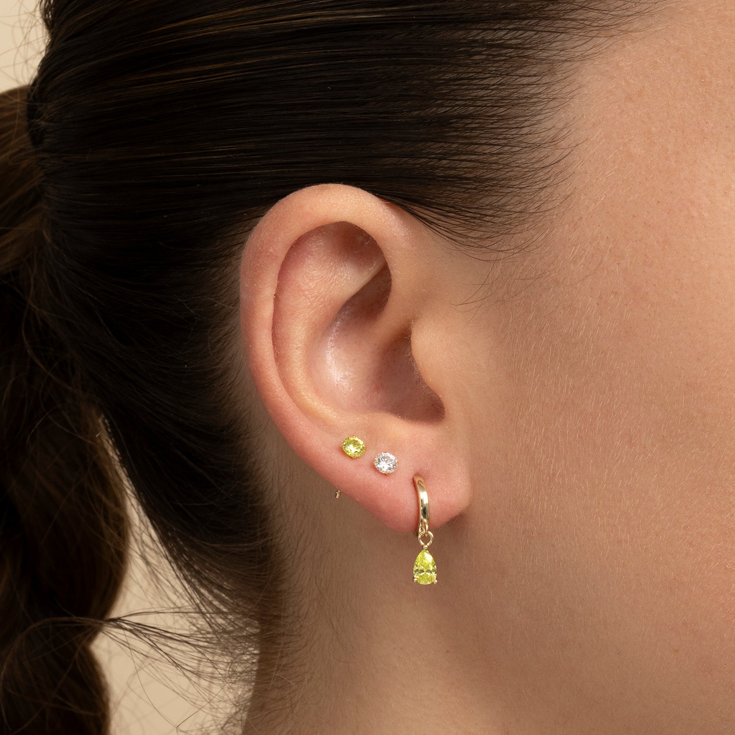PENDIENTE PIERCING GREEN ESSENCE