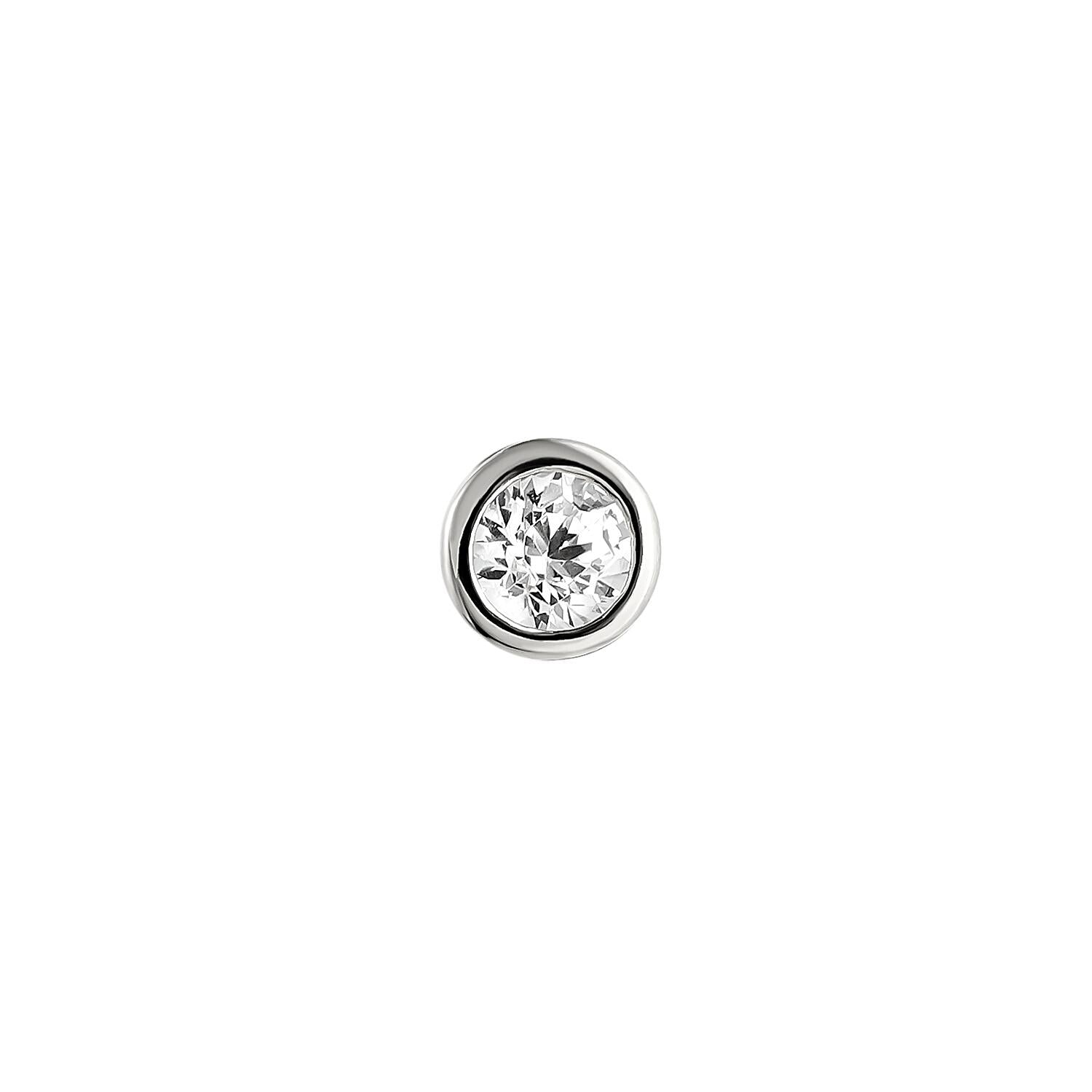 SILBER TRESOR EINZELNER OHRRING