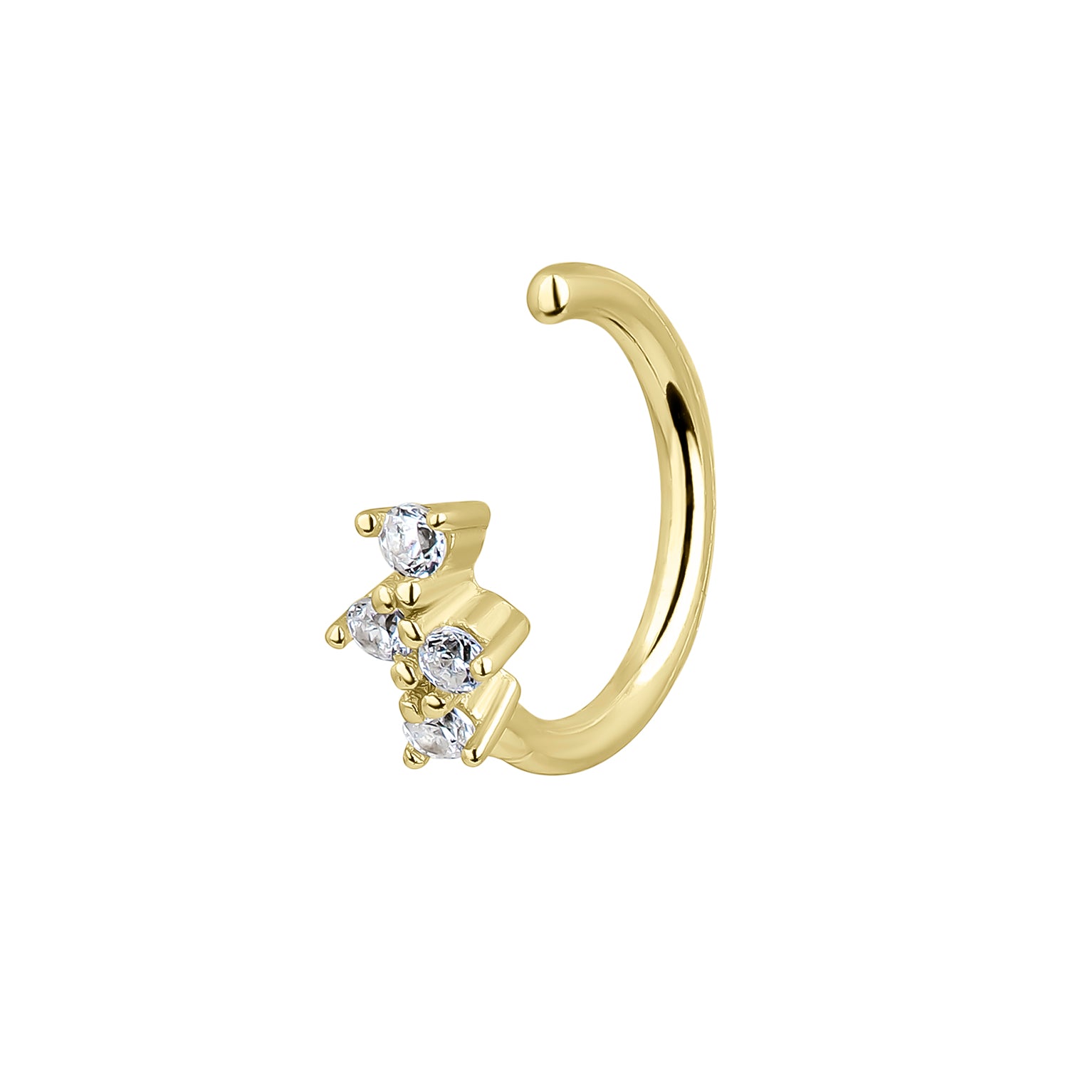 PIERCING ARO KRONE-MINIMALIST