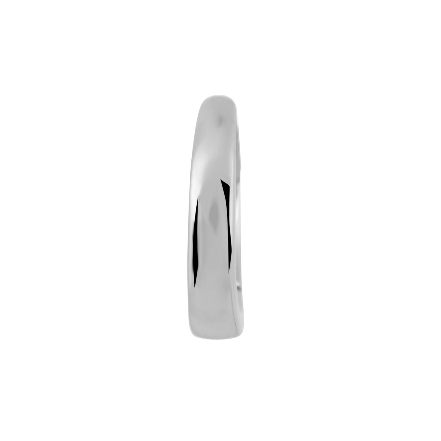 CHARLIZE SILBER CREOLEN-PIERCING-OHRRING