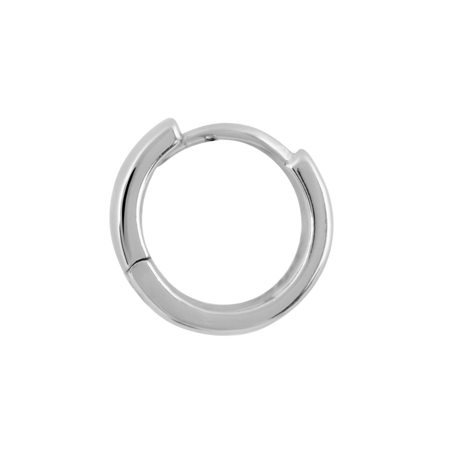 CHARLIZE SILBER CREOLEN-PIERCING-OHRRING