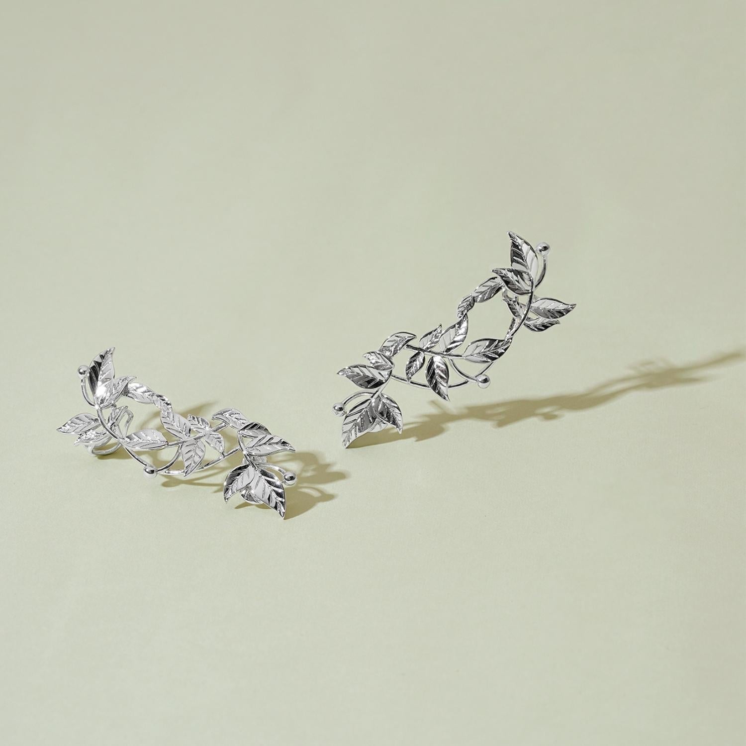 PIERCING GRIMPANTE EN ARGENT BLOSSOM