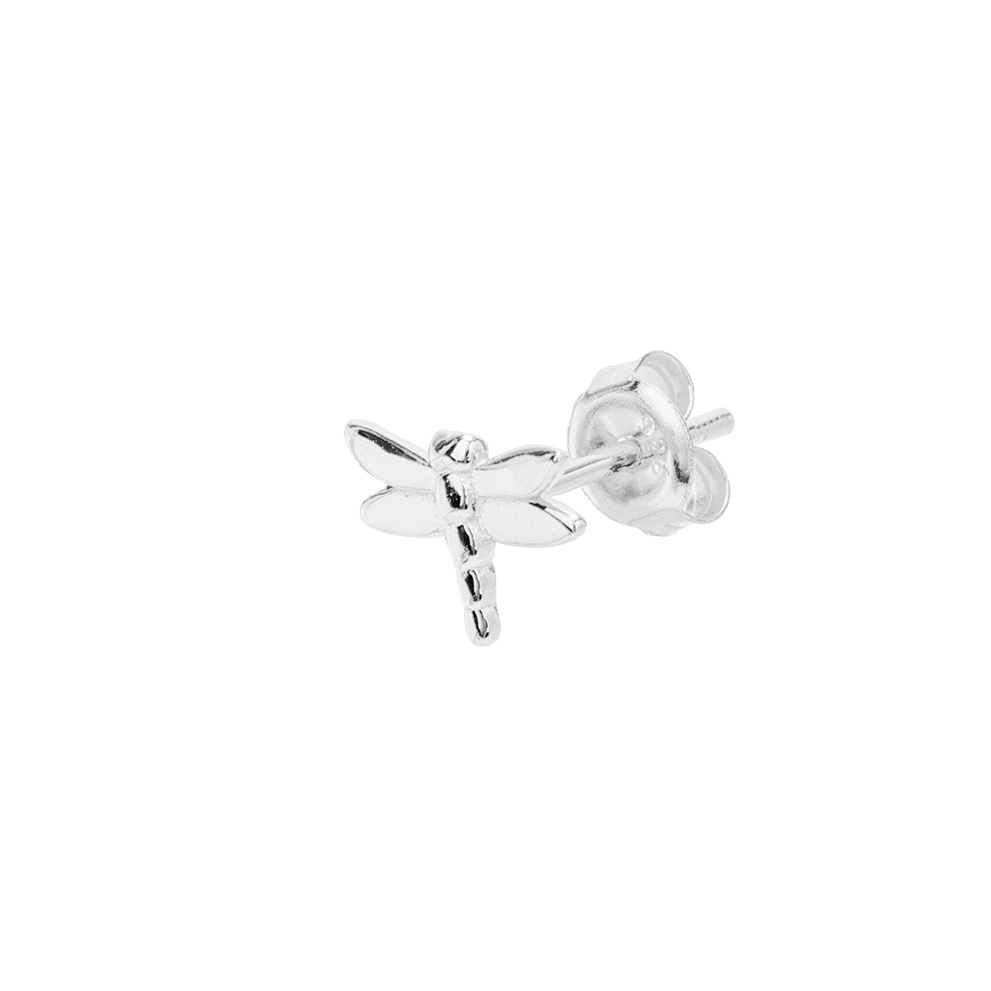 PENDIENTE PIERCING DE PLATA DRAGONFLY