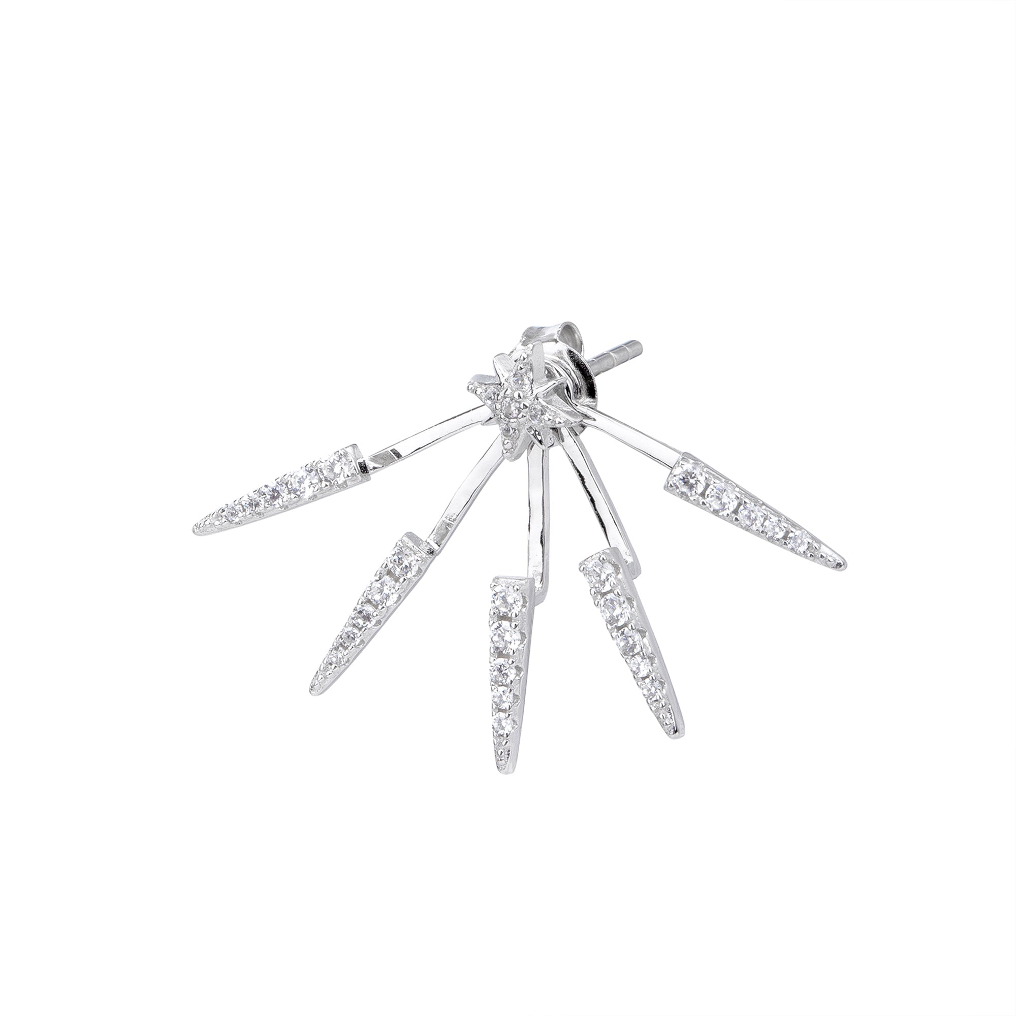 SILBER GOTHIC CHIC OHRJACKEN-OHRRING