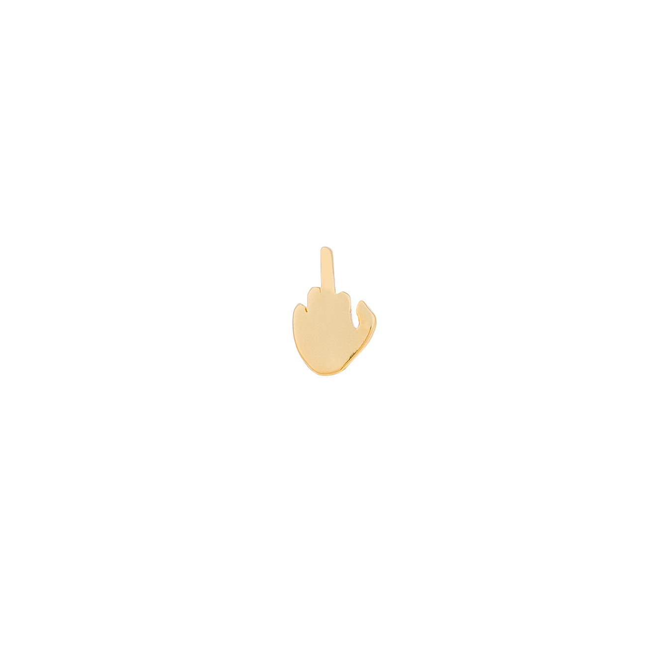 FLIP OFF SINGLE EARRING