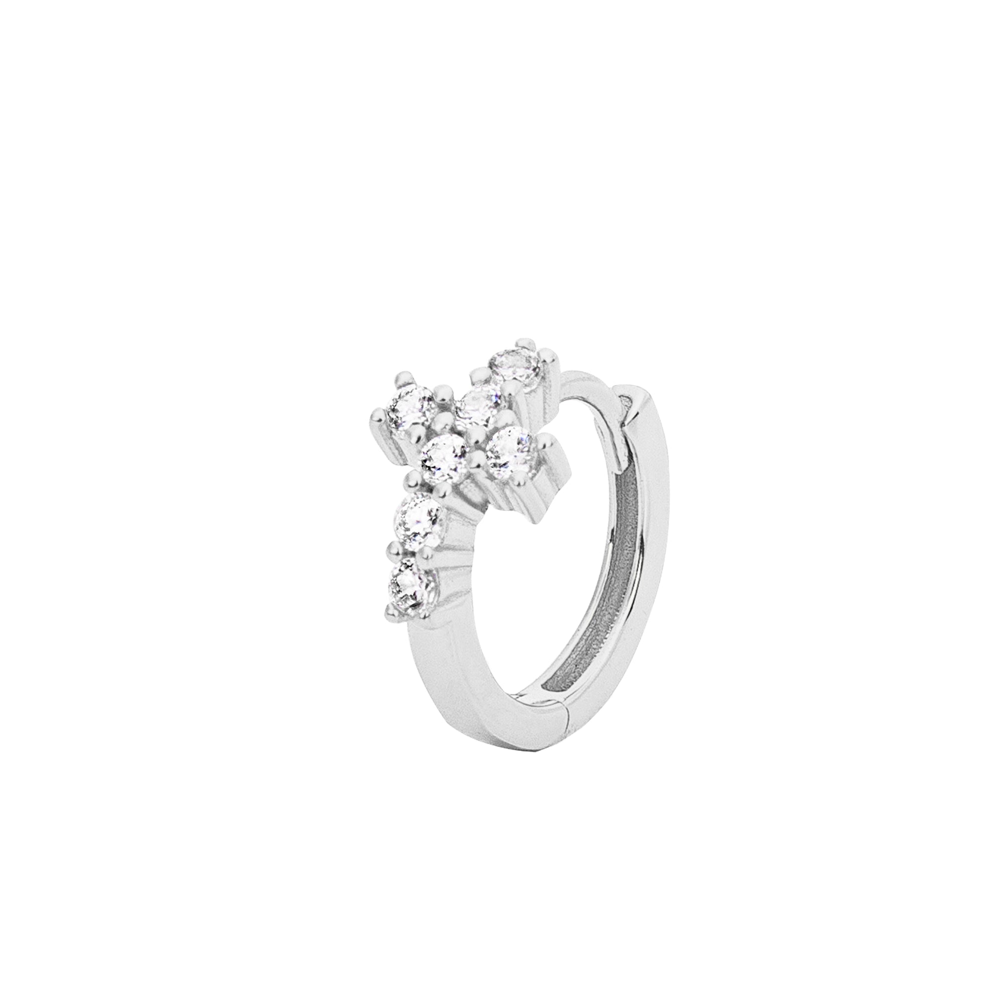 PENDIENTE PIERCING ARO DE PLATA PENELOPE