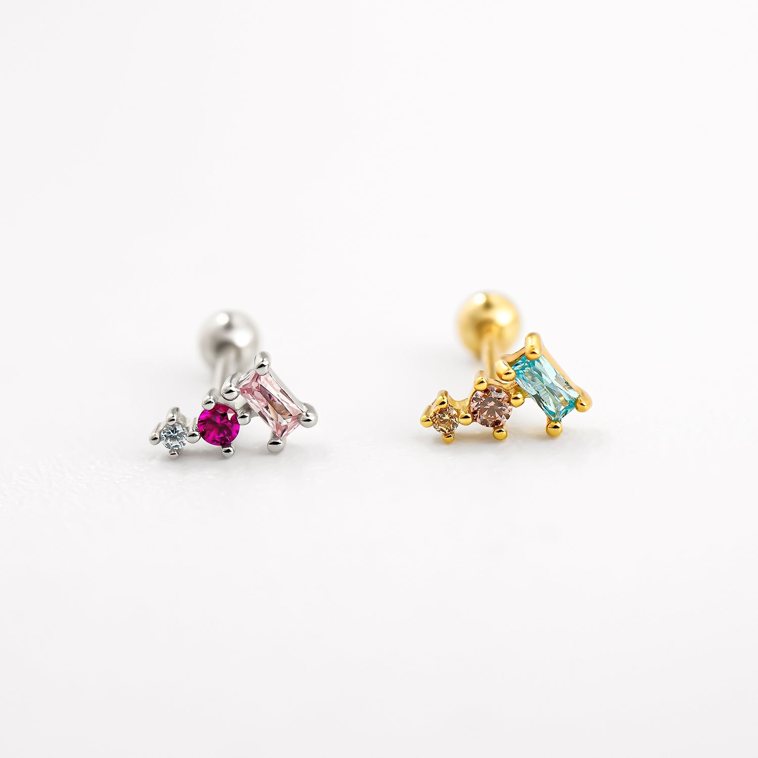 PENDIENTE PIERCING DE PLATA SWEET BUZZ-TRAGUS