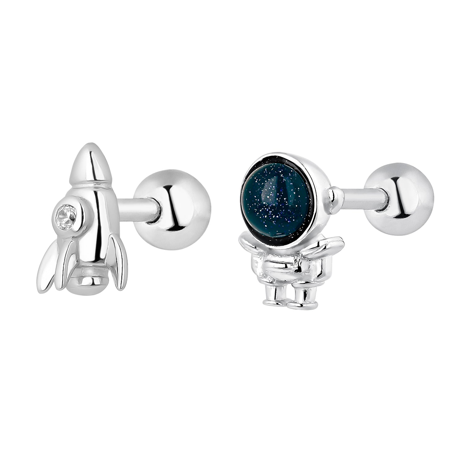 BOUCLES D'OREILLES ODYSSÉE DE L'ESPACE