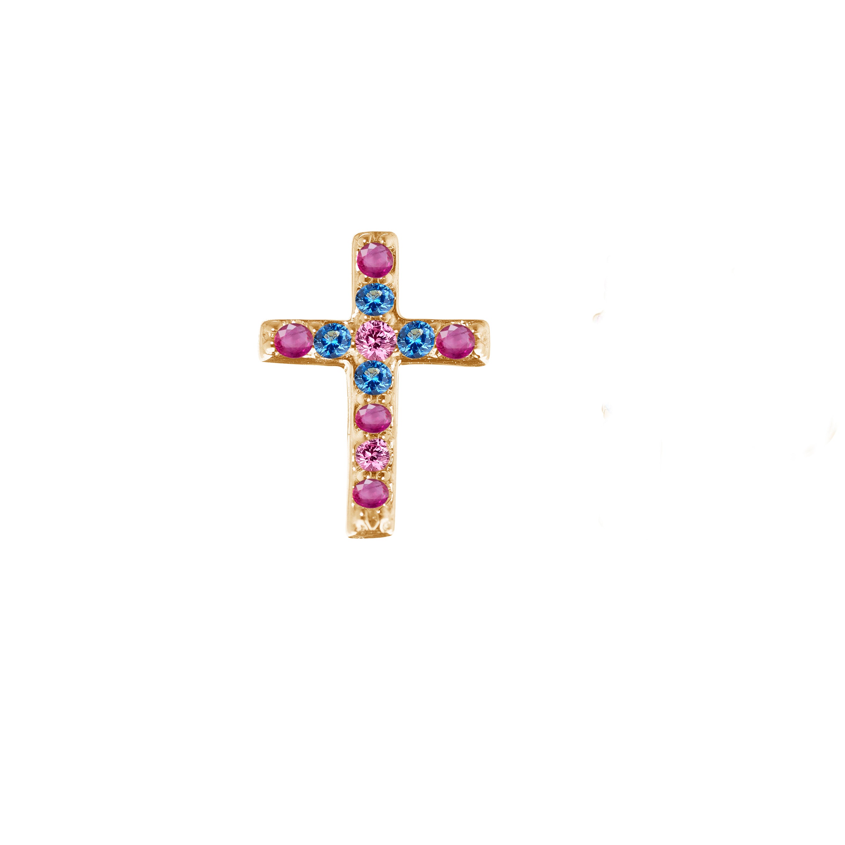 PENDIENTE PIERCING CROSS
