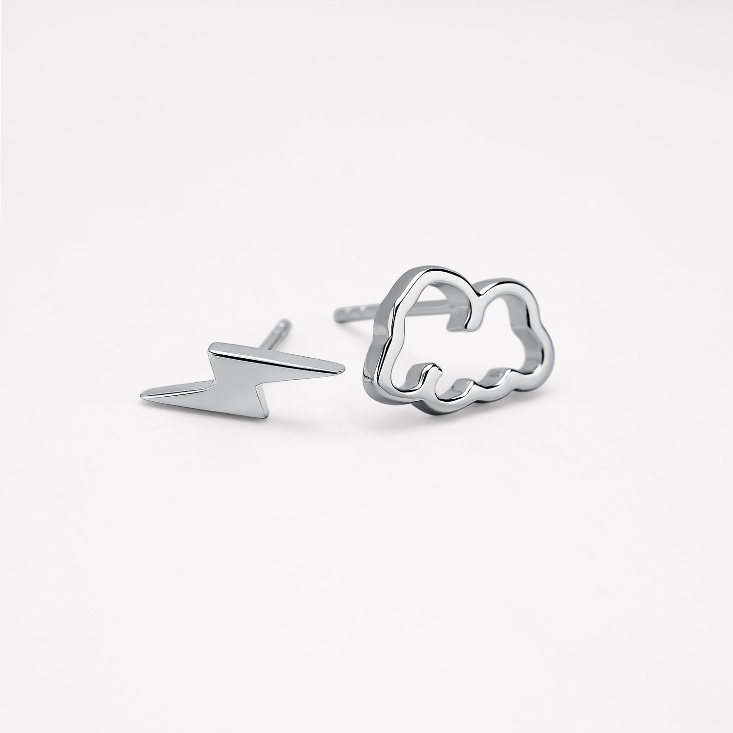 BOUCLES D'OREILLES STORM EN ARGENT