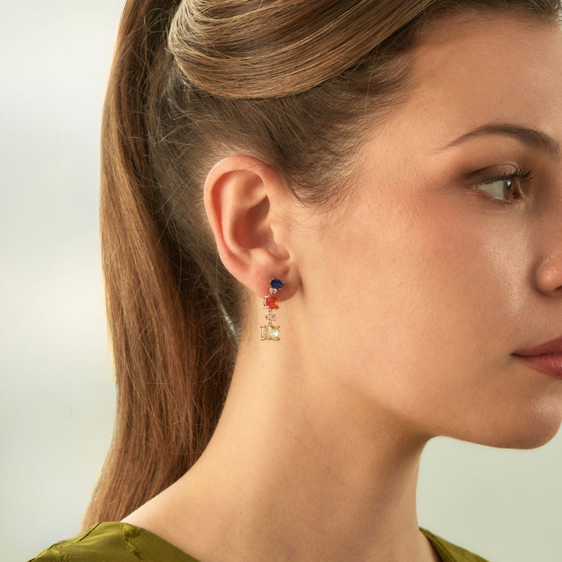 JAMALA ASYMMETRIC EARRINGS