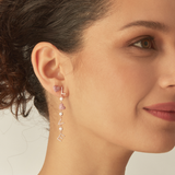 ASYMMETRICAL LOVE PARADE EARRINGS
