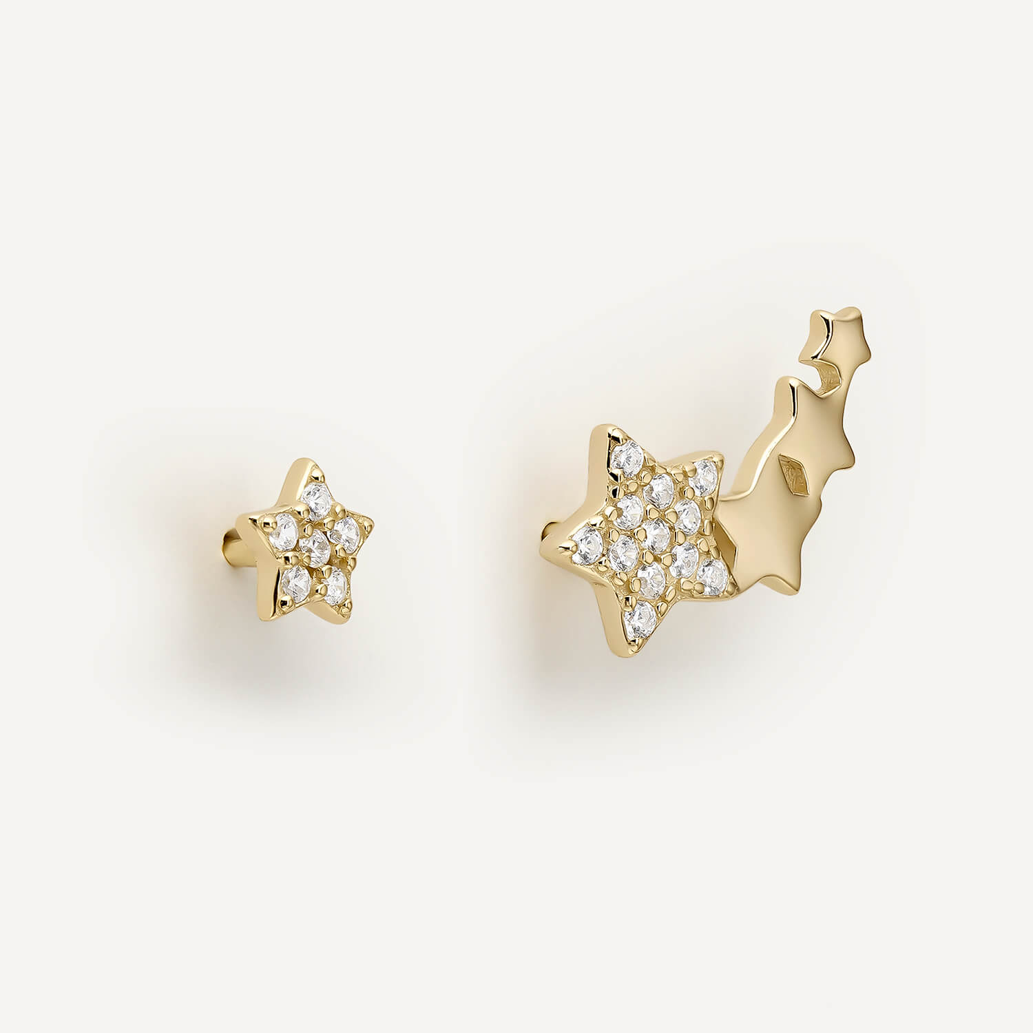 PENDIENTES ASIMÉTRICOS STARLET
