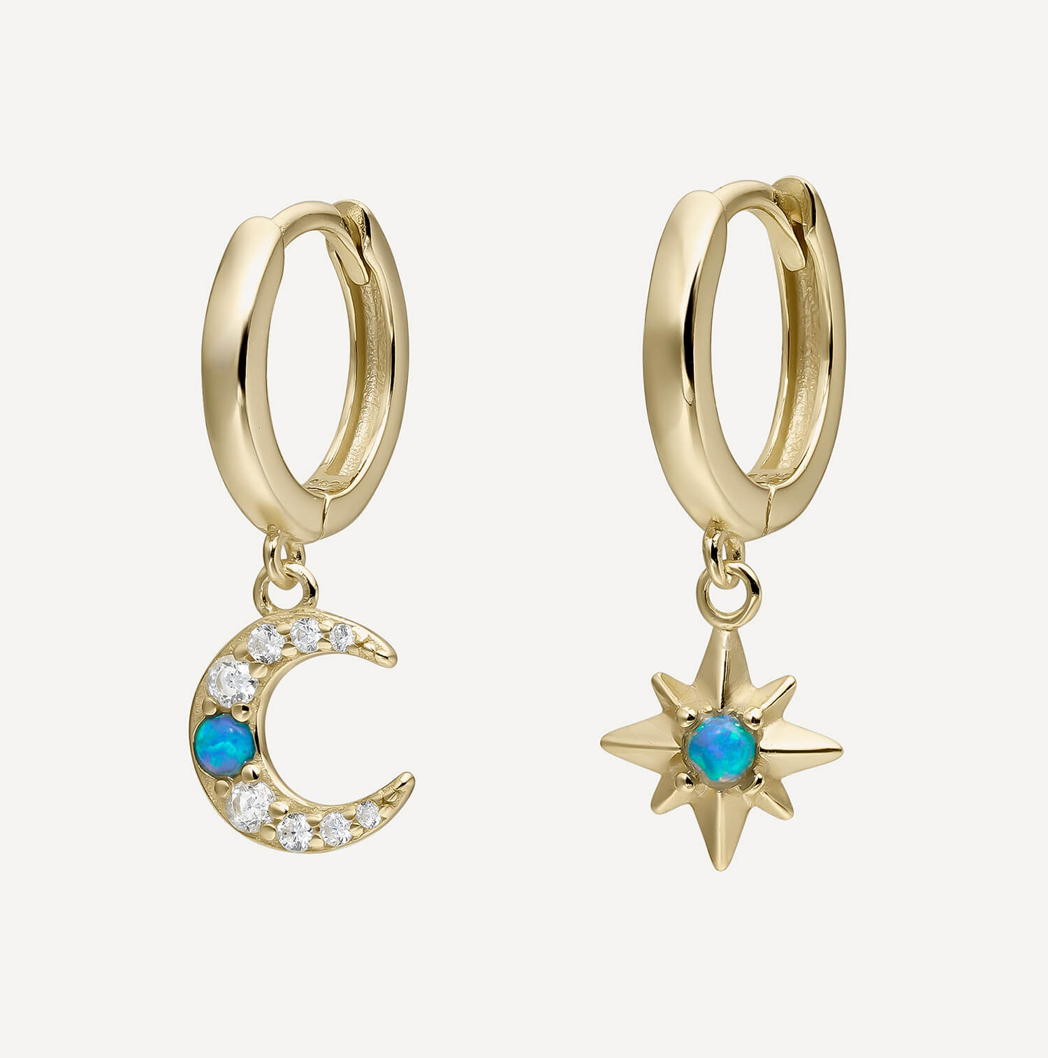 PENDIENTES ASIMÉTRICOS SKY CHIC