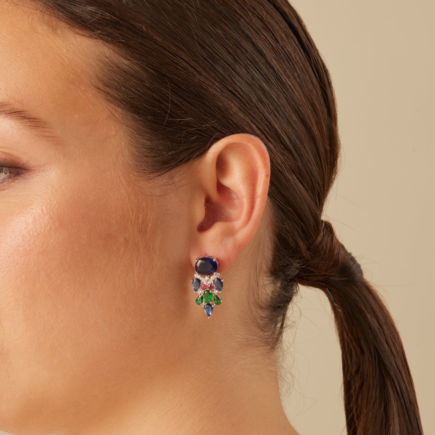 PENDIENTES ASIMÉTRICOS KURAMATI