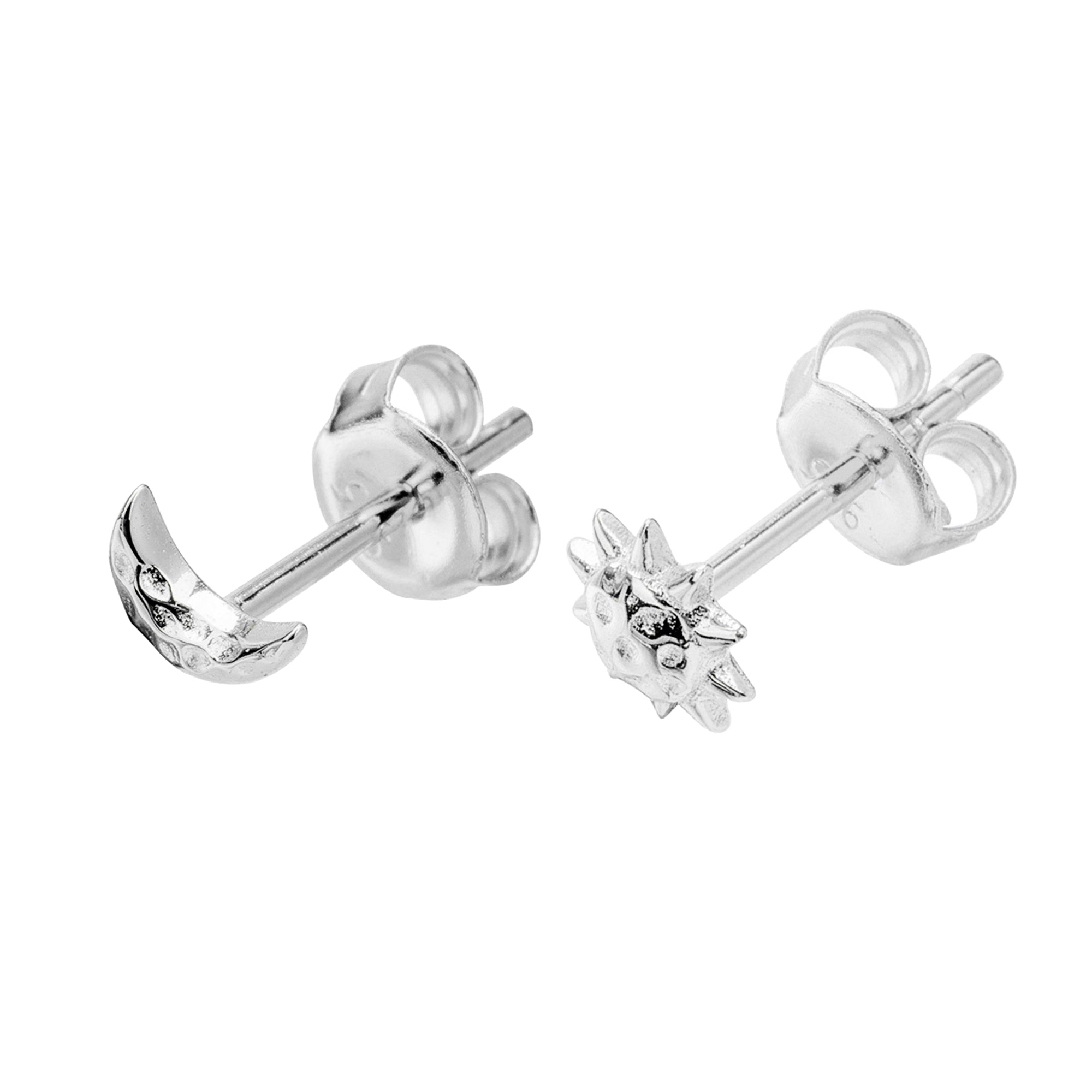 BOUCLES D’OREILLES EN ARGENT ECLIPSE