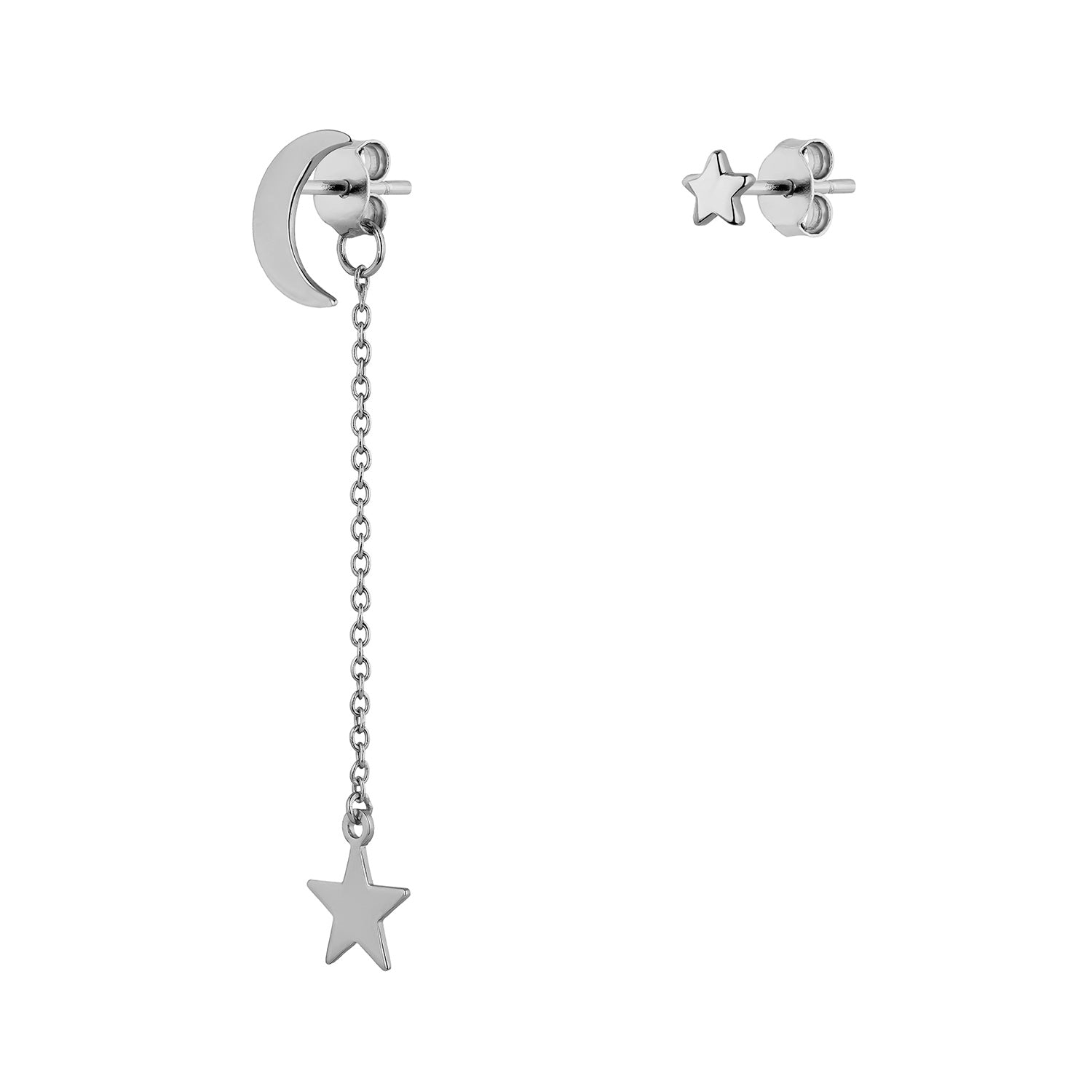 NUIT SILVER EARRINGS