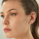 BOUCLES D'OREILLES EN ARGENT NUIT