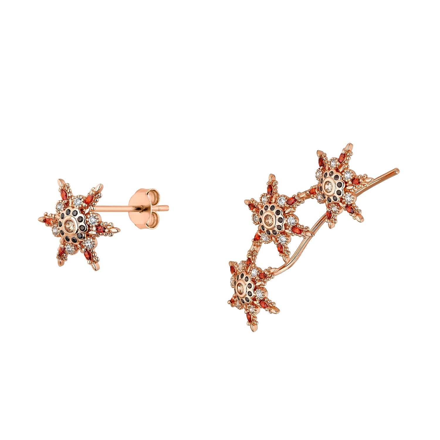 PENDIENTES ASIMÉTRICOS BAROQUE NEIGER