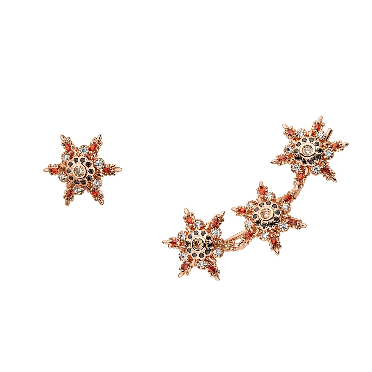 PENDIENTES ASIMÉTRICOS BAROQUE NEIGER