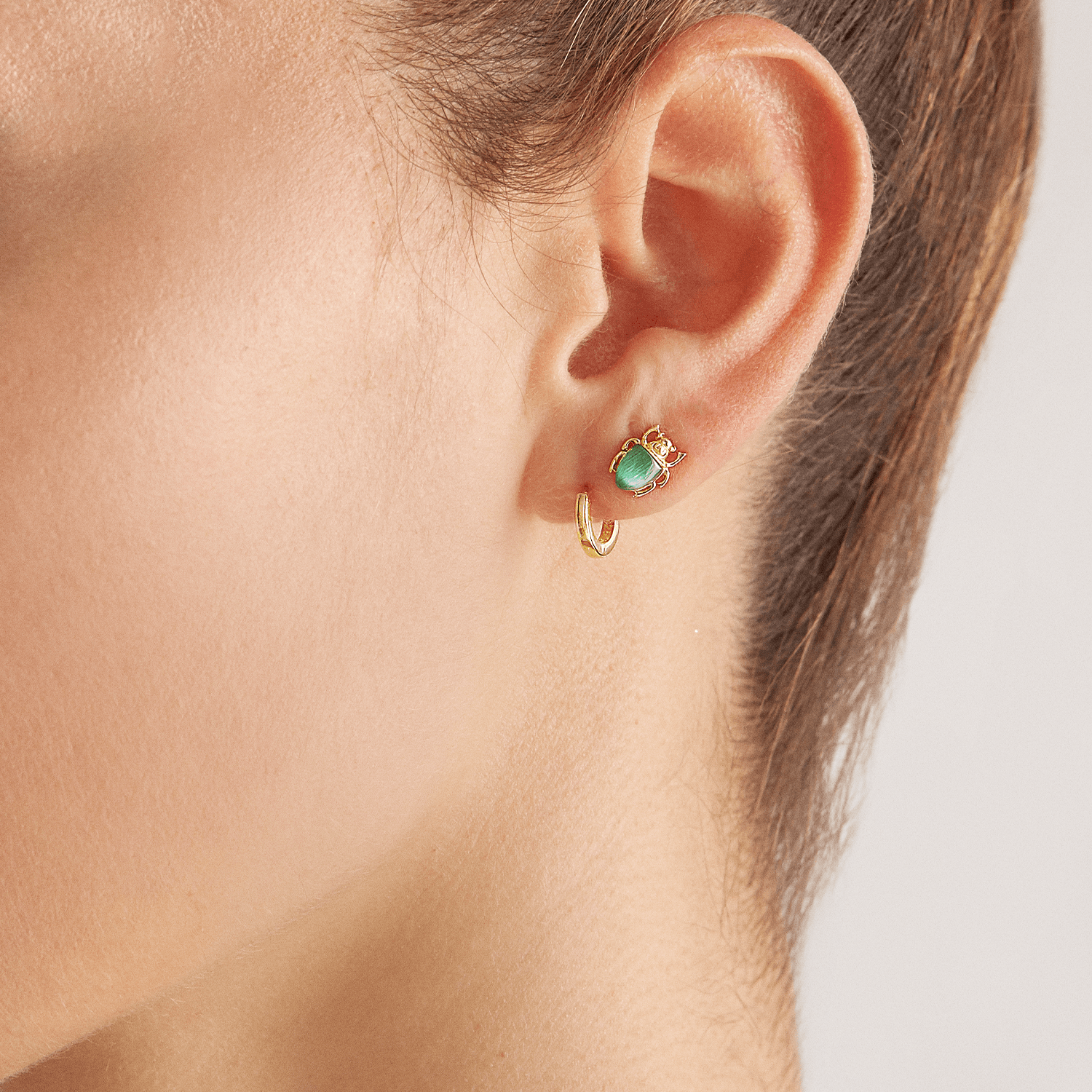 PIERCING ARO PLATA KAIRA - Earcandy Jewelry