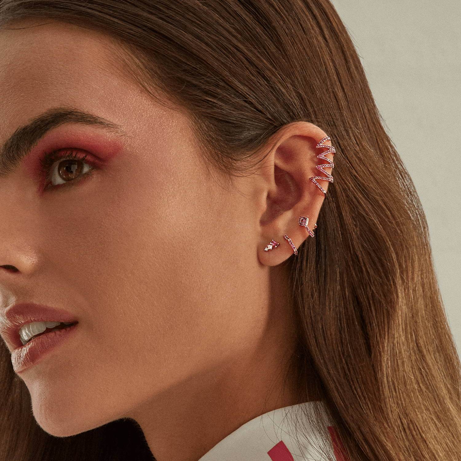 PENDIENTE PIERCING PLATA SWEET BUZZ - Earcandy Jewelry
