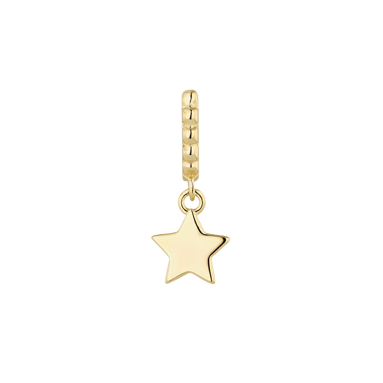 ORECCHINO PIERCING A CERCHIO CON STELLA