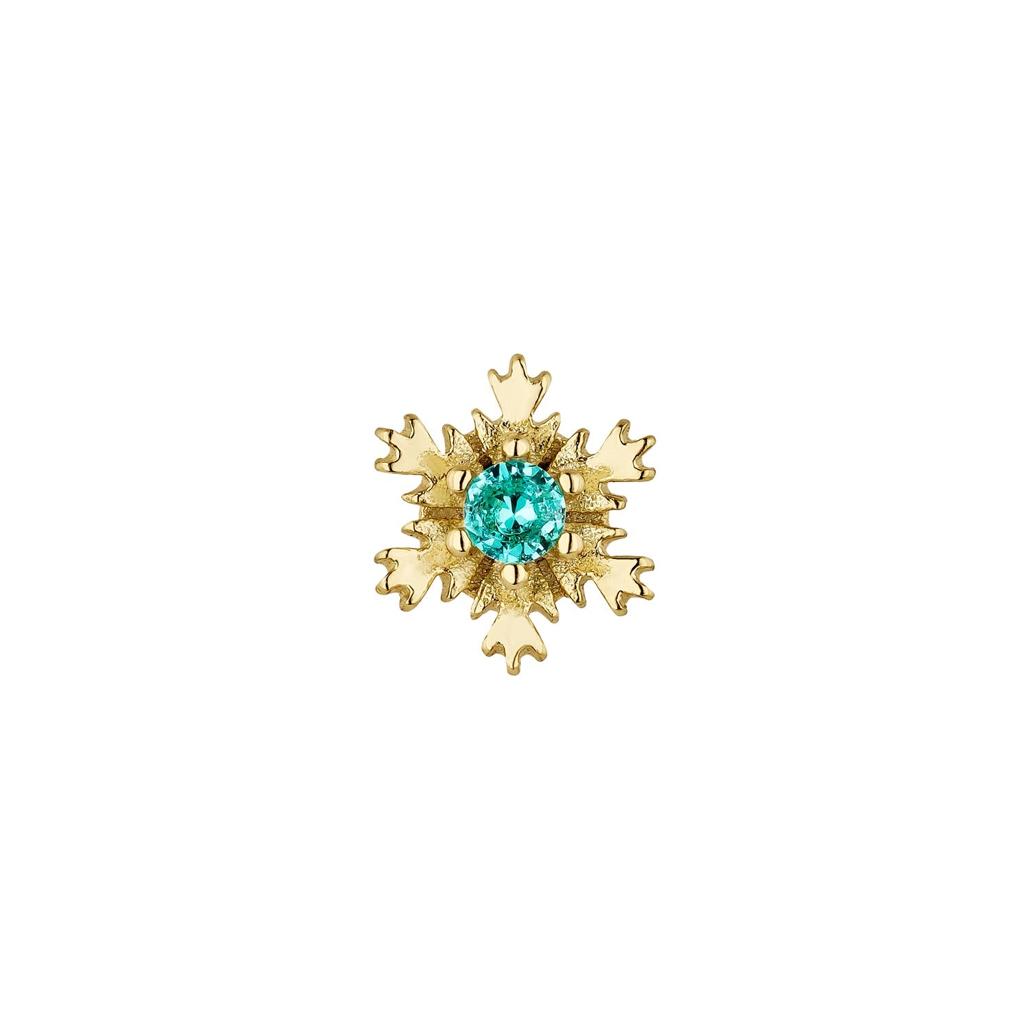 COPO DE NIEVE SINGLE EARRING