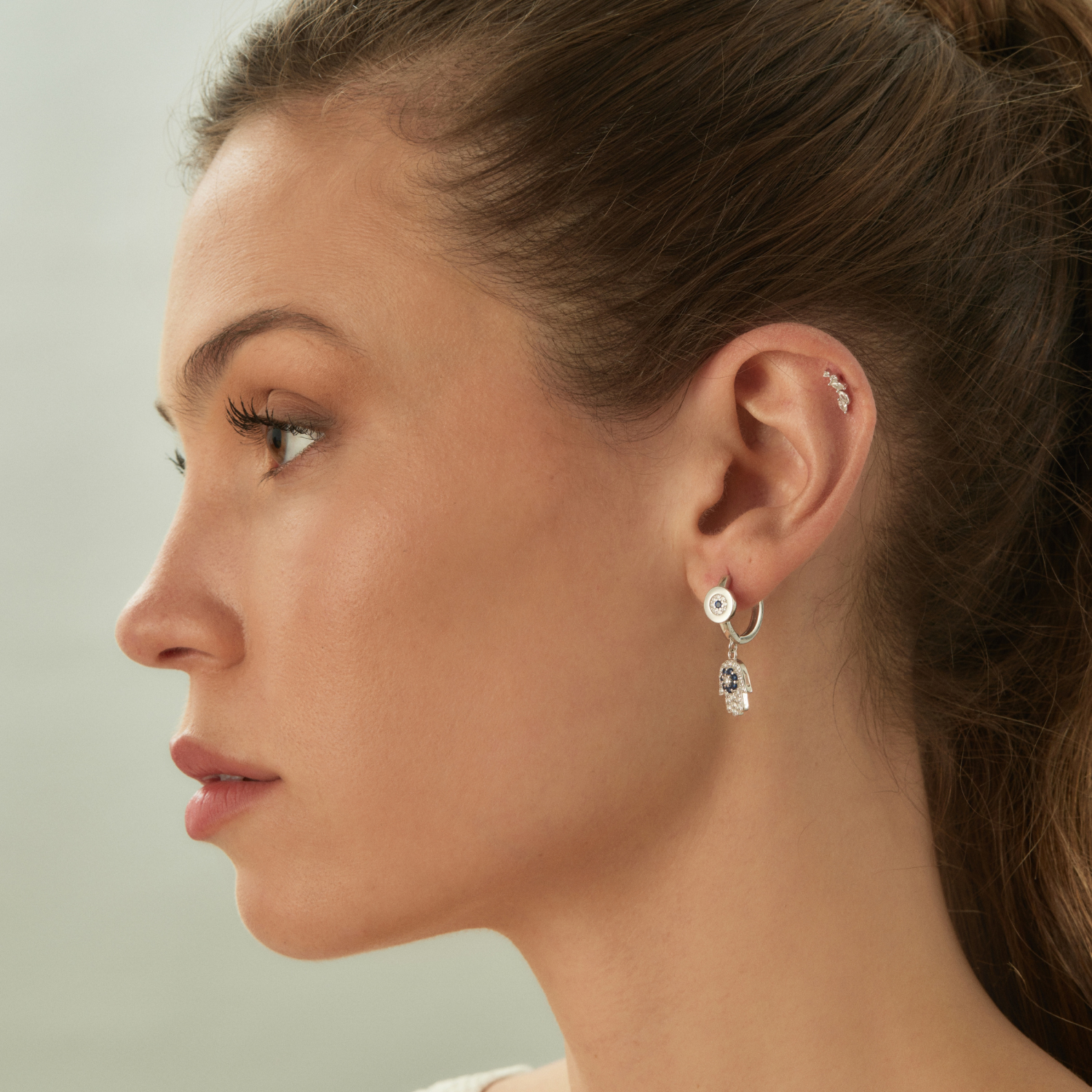 ORECCHINO PIERCING IN ARGENTO PER LEI