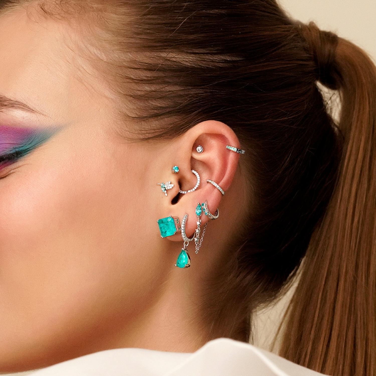 AUSKARS PIERCING NO SUDRABA KOLIBRI