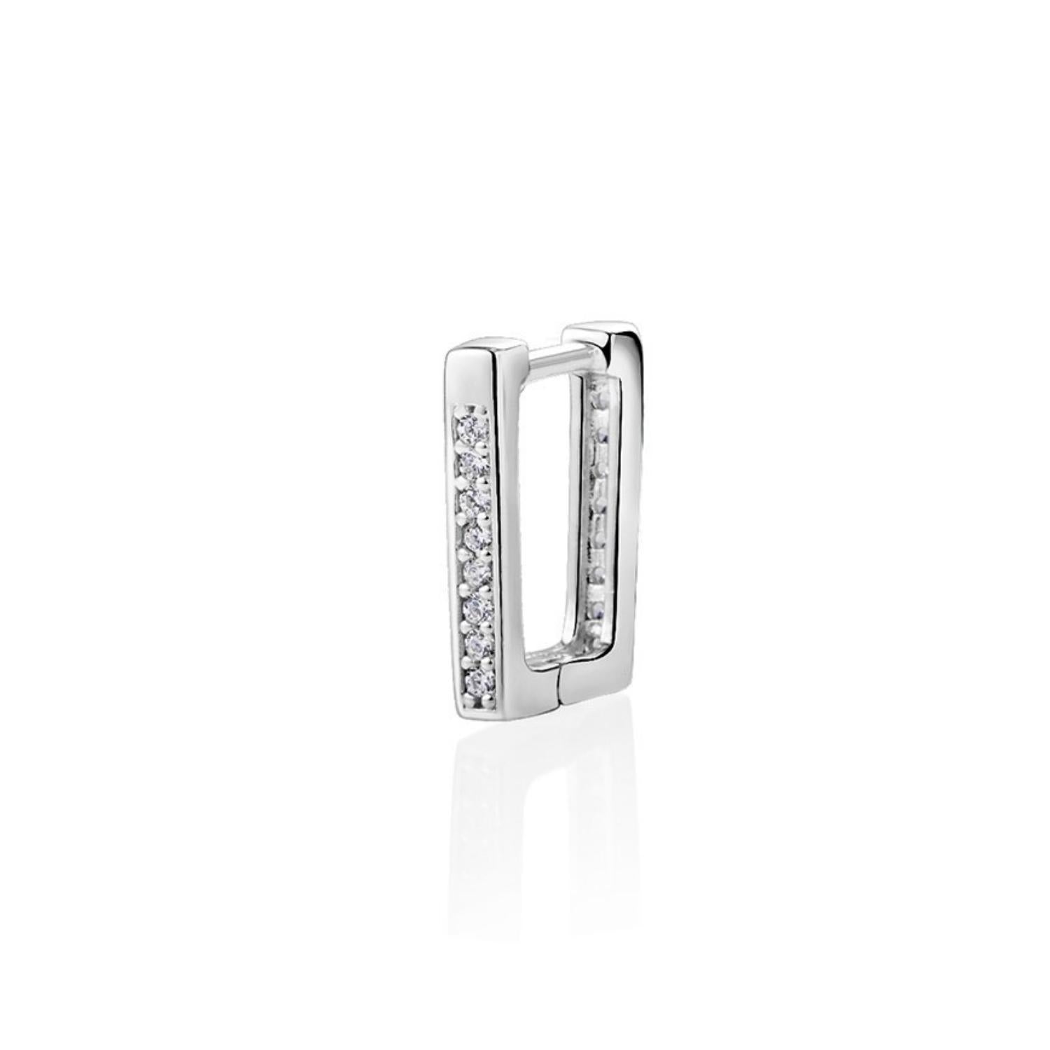 CRÉOLE INDIVIDUELLE EN ARGENT DEO