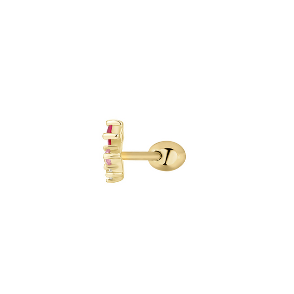 BOUCLE D'OREILLE INDIVIDUELLE TRAGUS OR JAUNE SWEET BUZZ