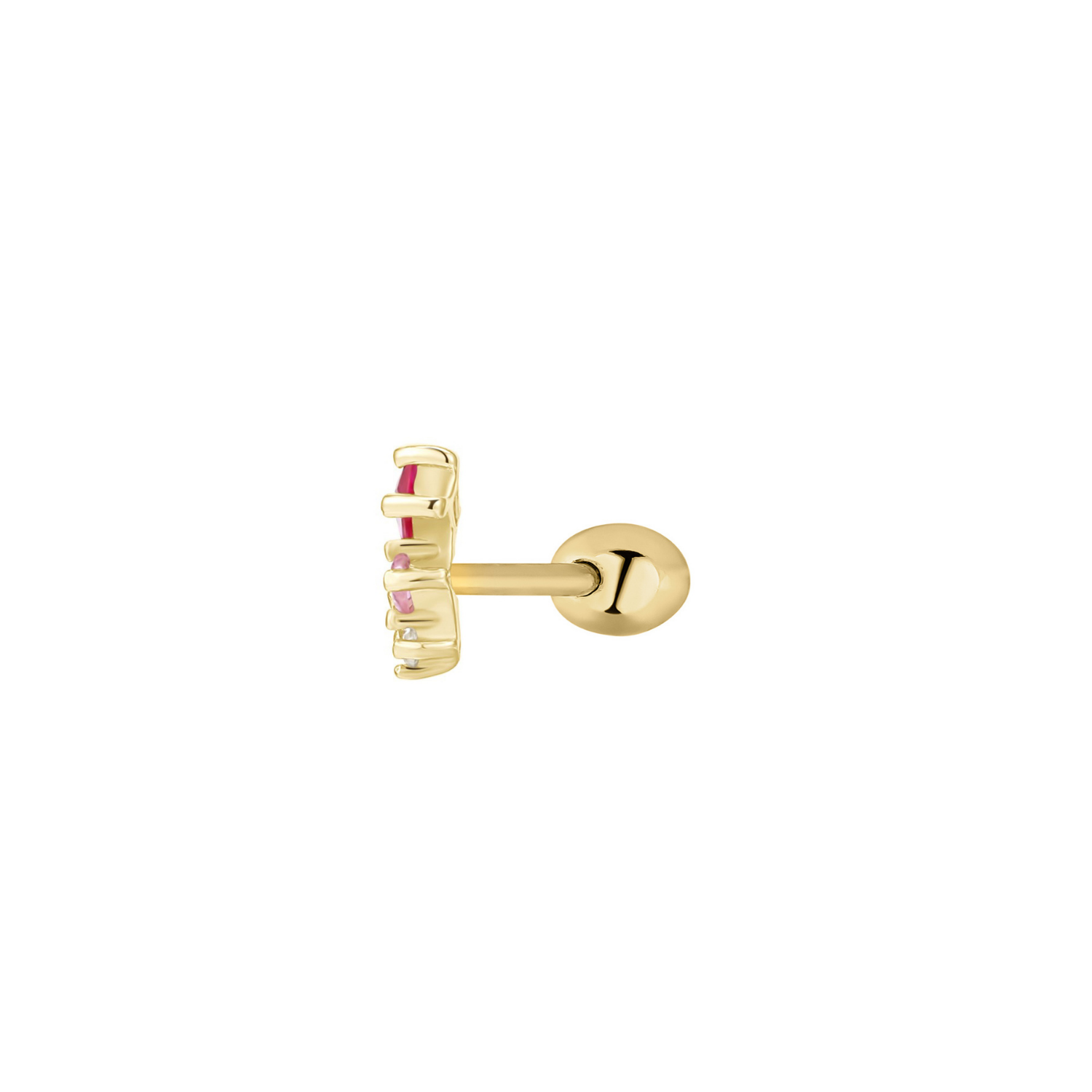 ORECCHINO PIERCING AL TRAGO IN ORO GIALLO SWEET BUZZ