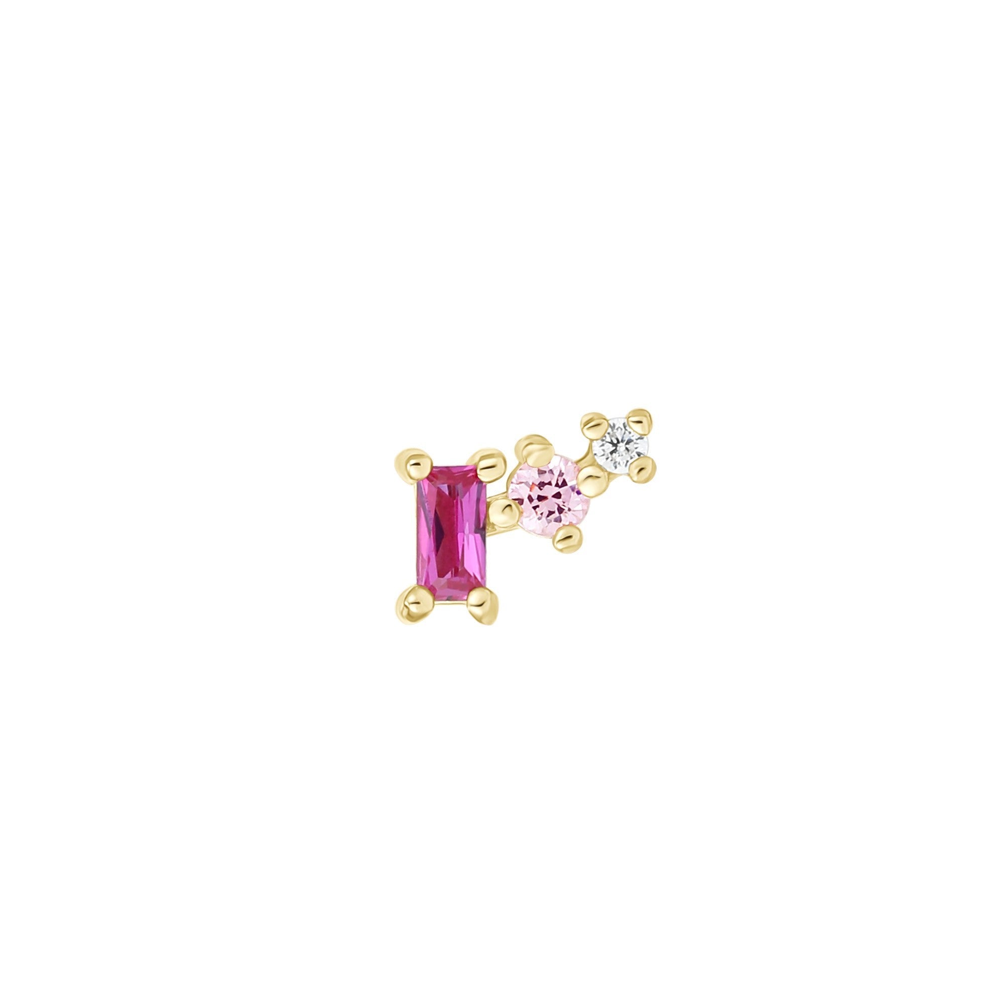 ORECCHINO PIERCING AL TRAGO IN ORO GIALLO SWEET BUZZ
