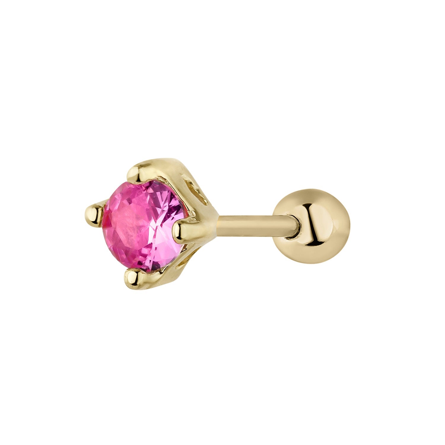 ORECCHINO PIERCING IN ORO GIALLO CHIARO