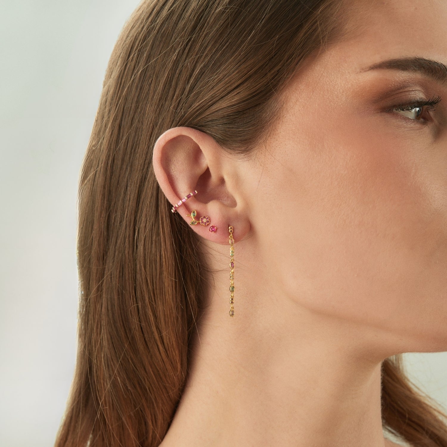 ORECCHINO PIERCING IN ORO GIALLO CHIARO