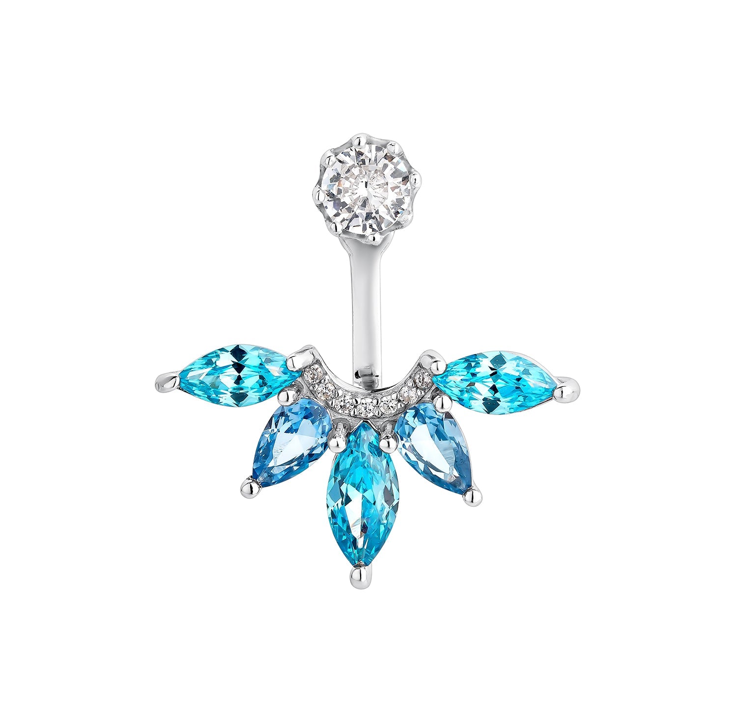 EARJACKET DE PLATA LONDON BLUES