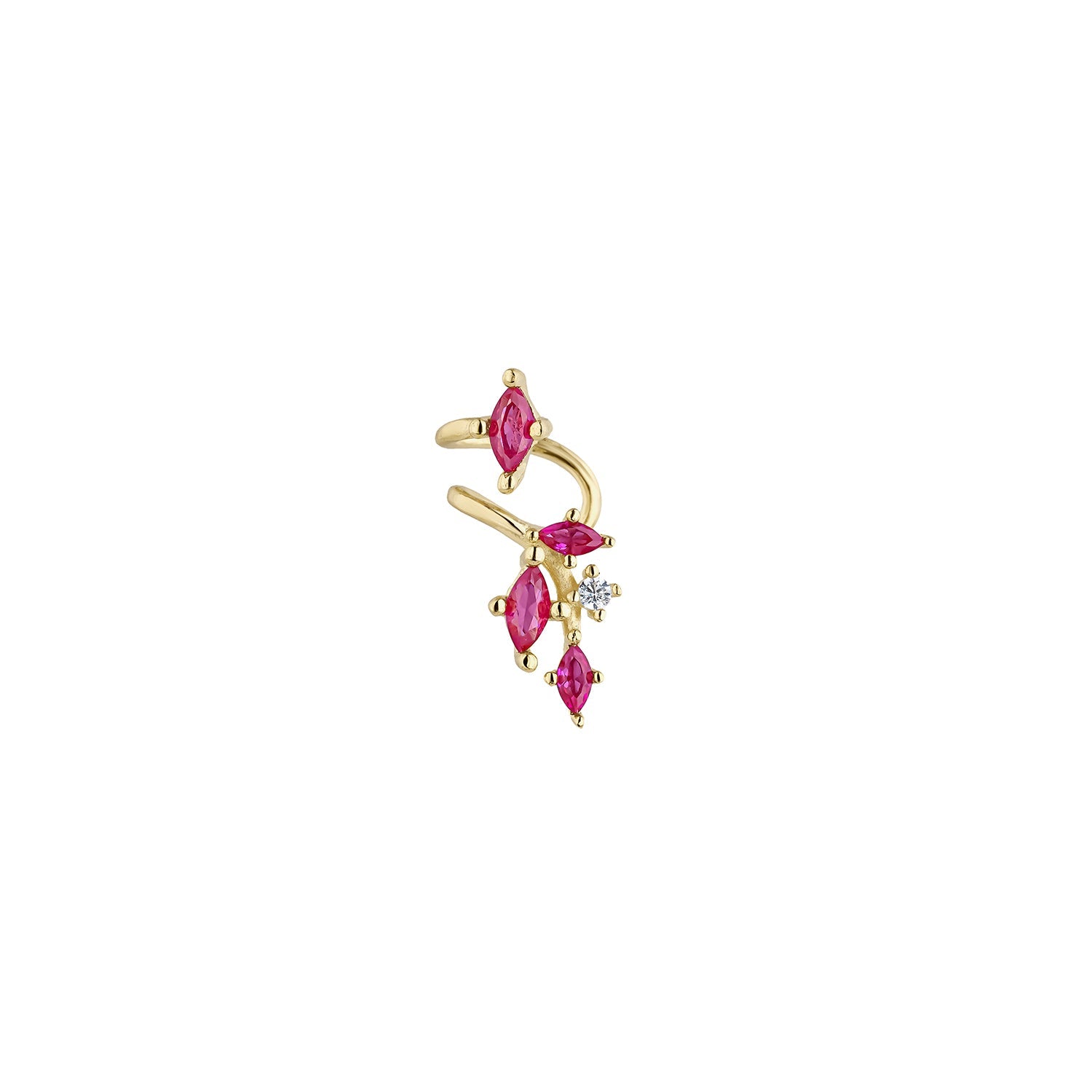 EAR CUFF ORO GIALLO VICA