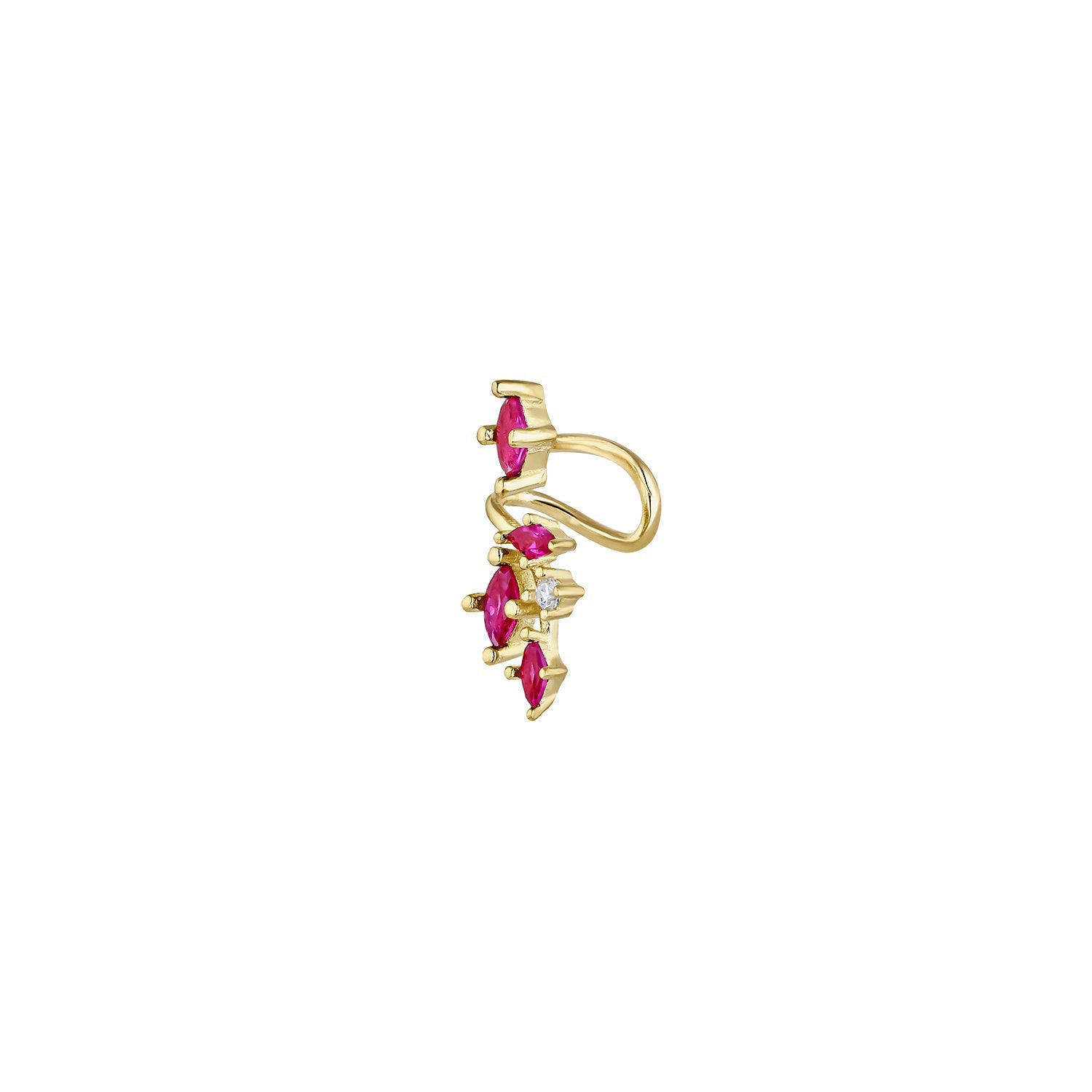 EAR CUFF ORO GIALLO VICA