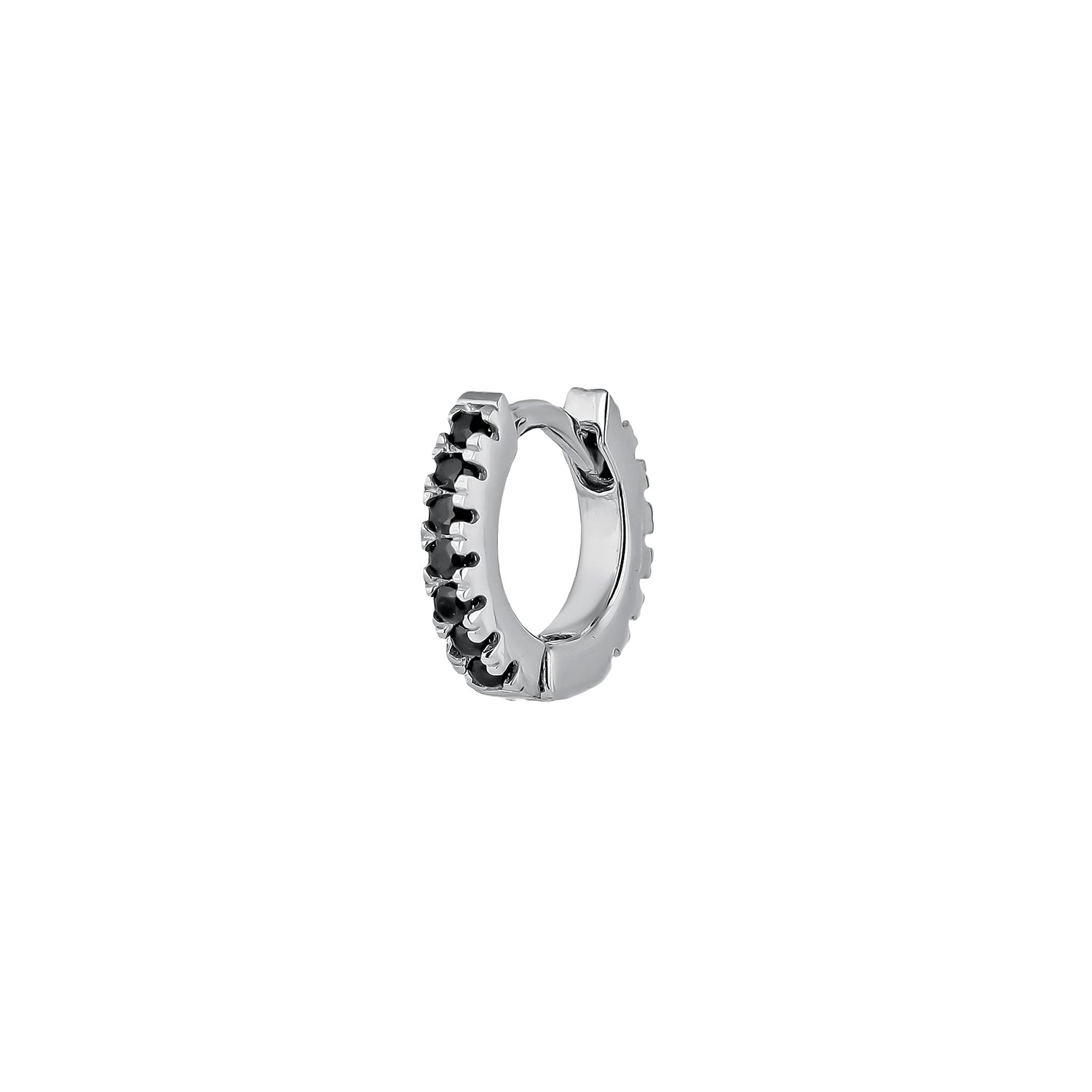 ORECCHINO PIERCING A CERCHIO CON SPINELLI IN ARGENTO SOPHIE