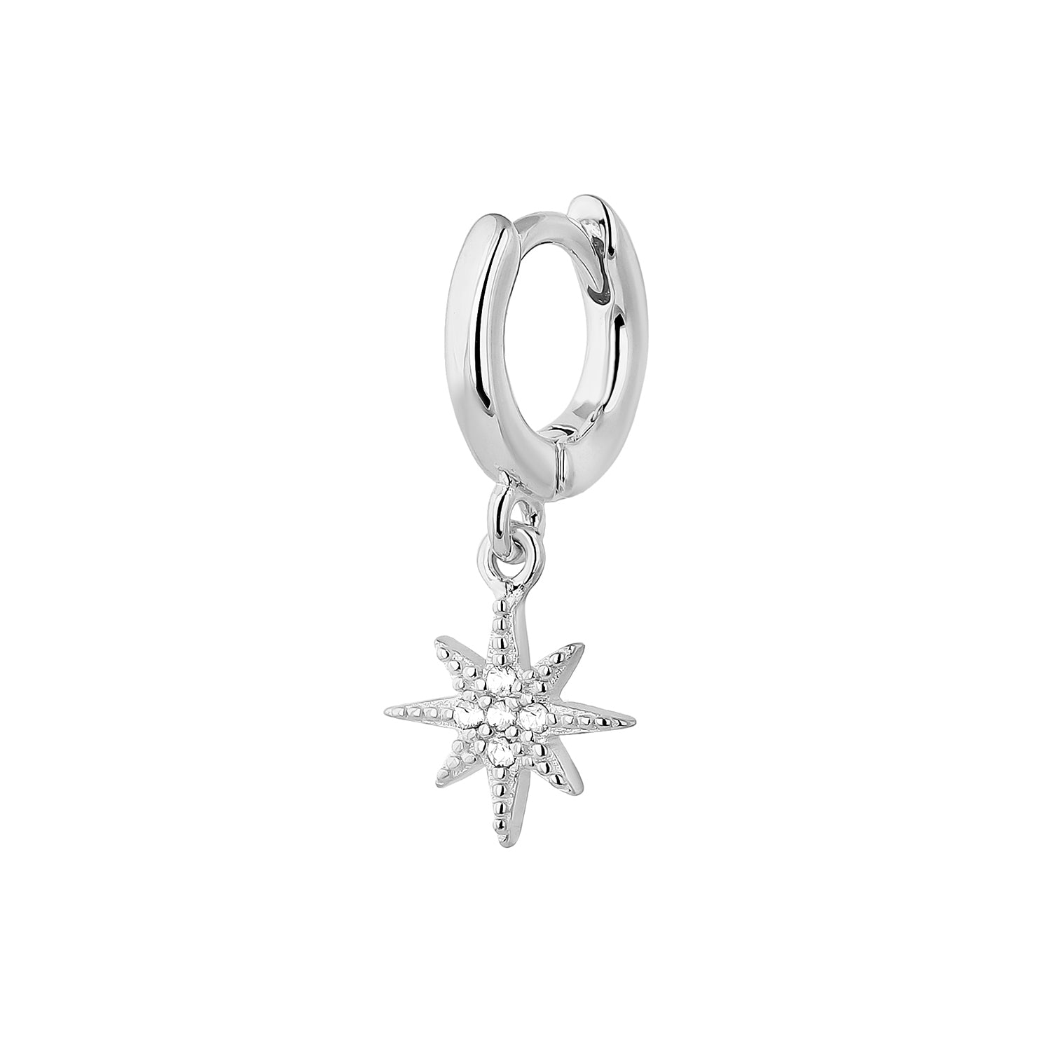 ORECCHINO PIERCING A CERCHIO IN ARGENTO CALISTA