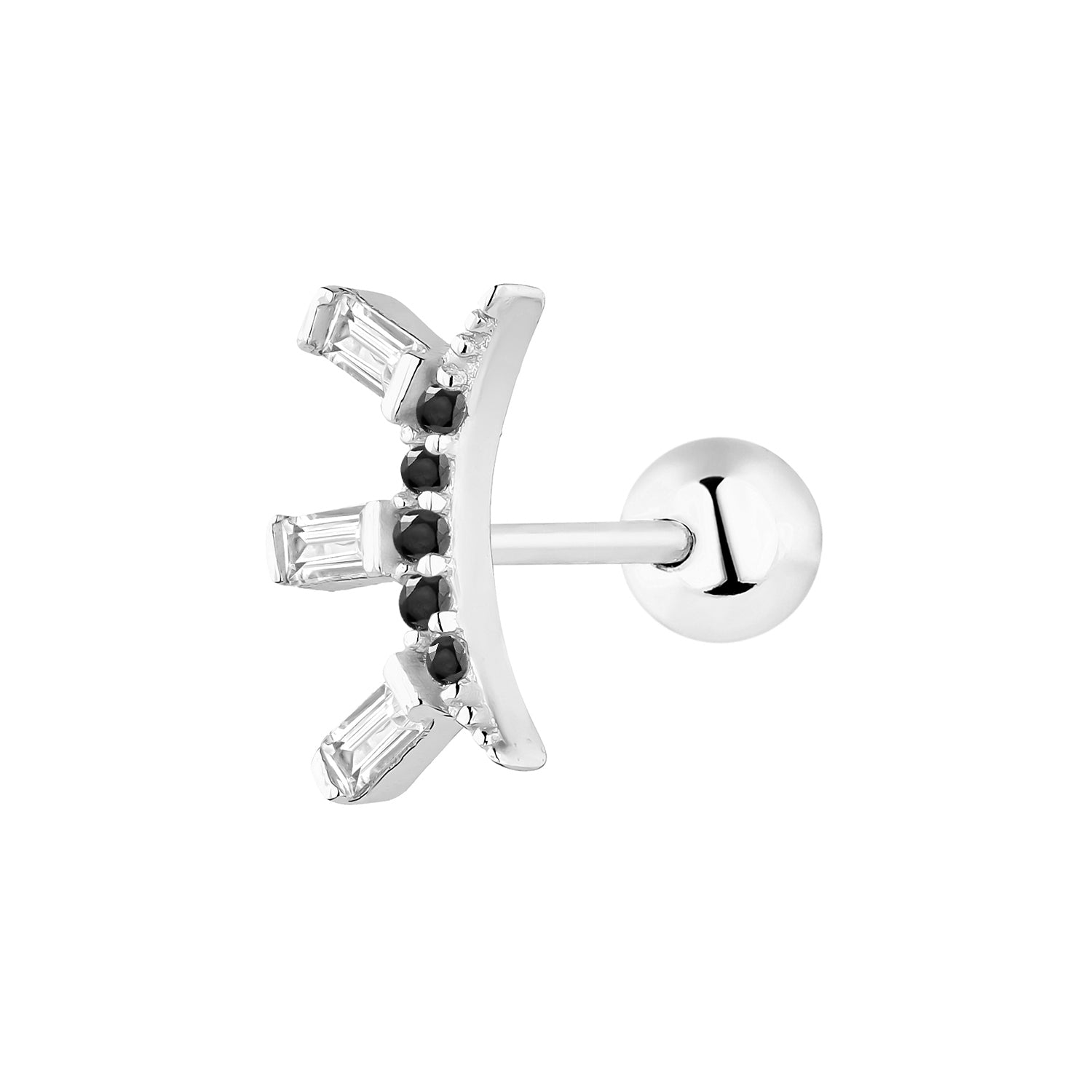 ORECCHINO PIERCING IN ARGENTO KAIRI