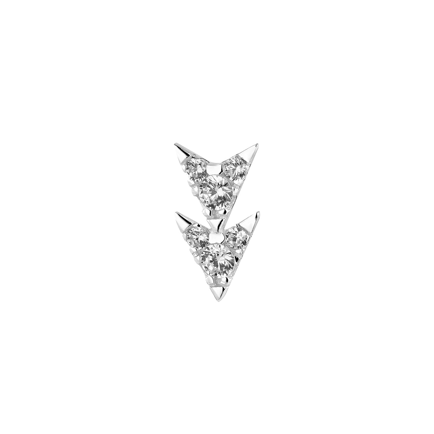 ORECCHINO PIERCING IN ARGENTO SURU