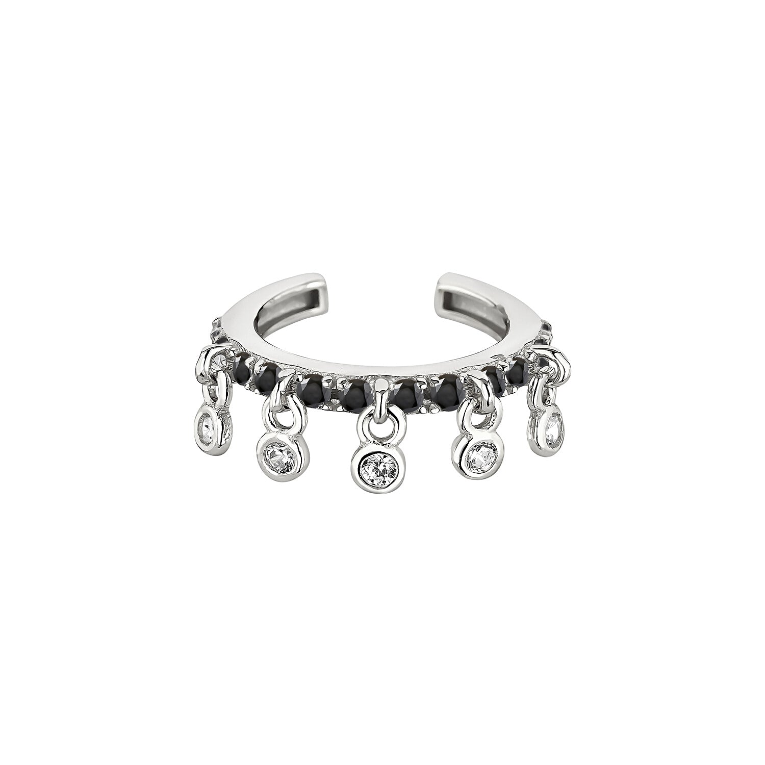 ORECCHINI CON SPINELLO IN ARGENTO CELEBRITE