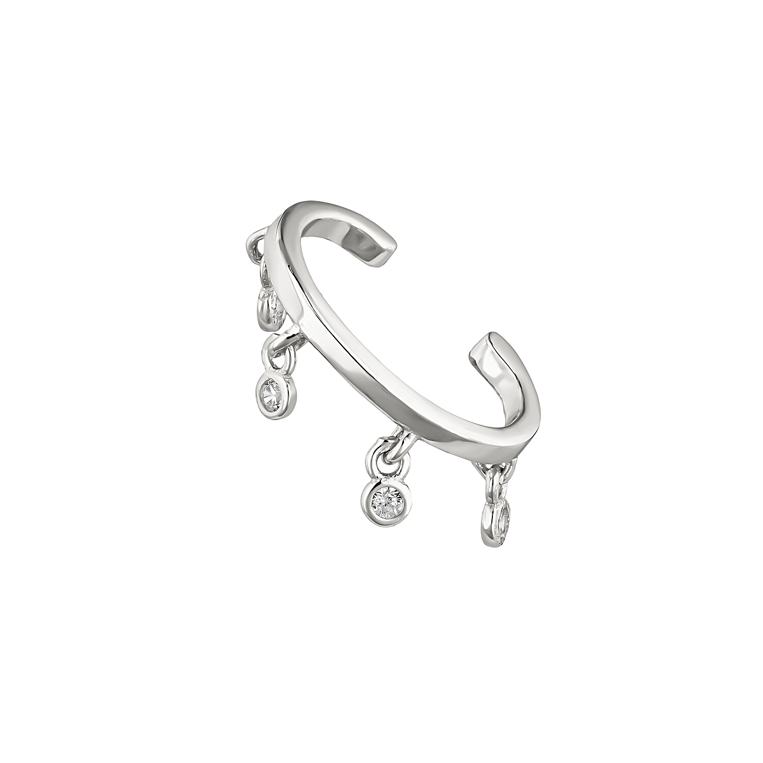 EAR CUFF DE PLATA DIVA
