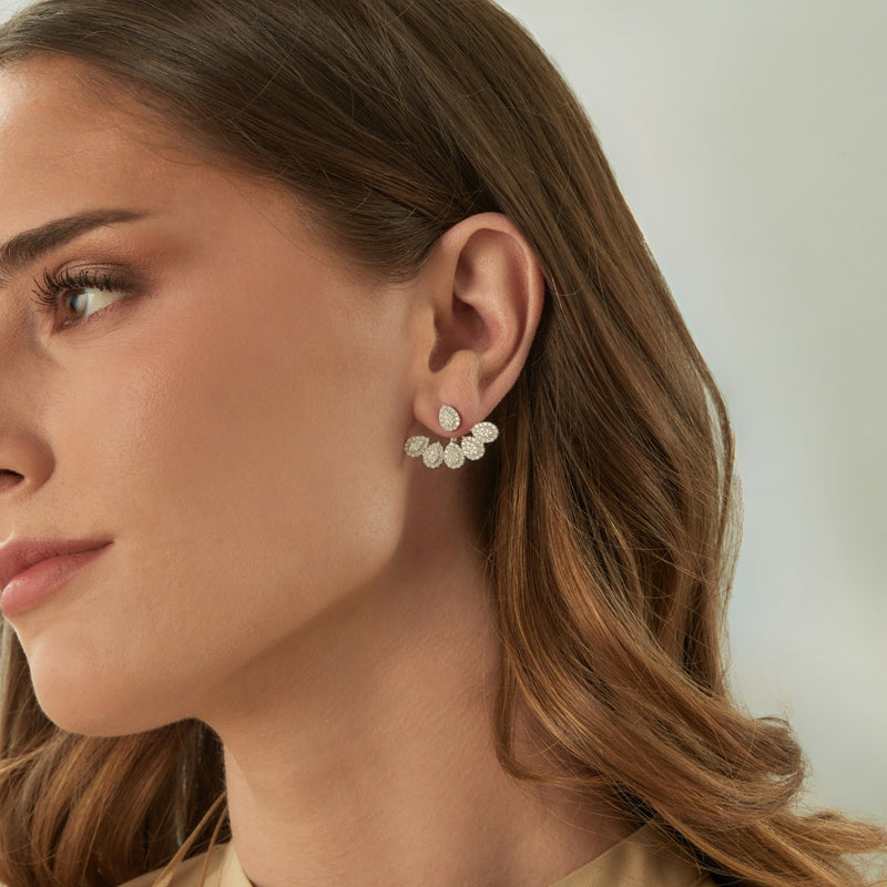 EAR JACKET DE PLATA ZOA