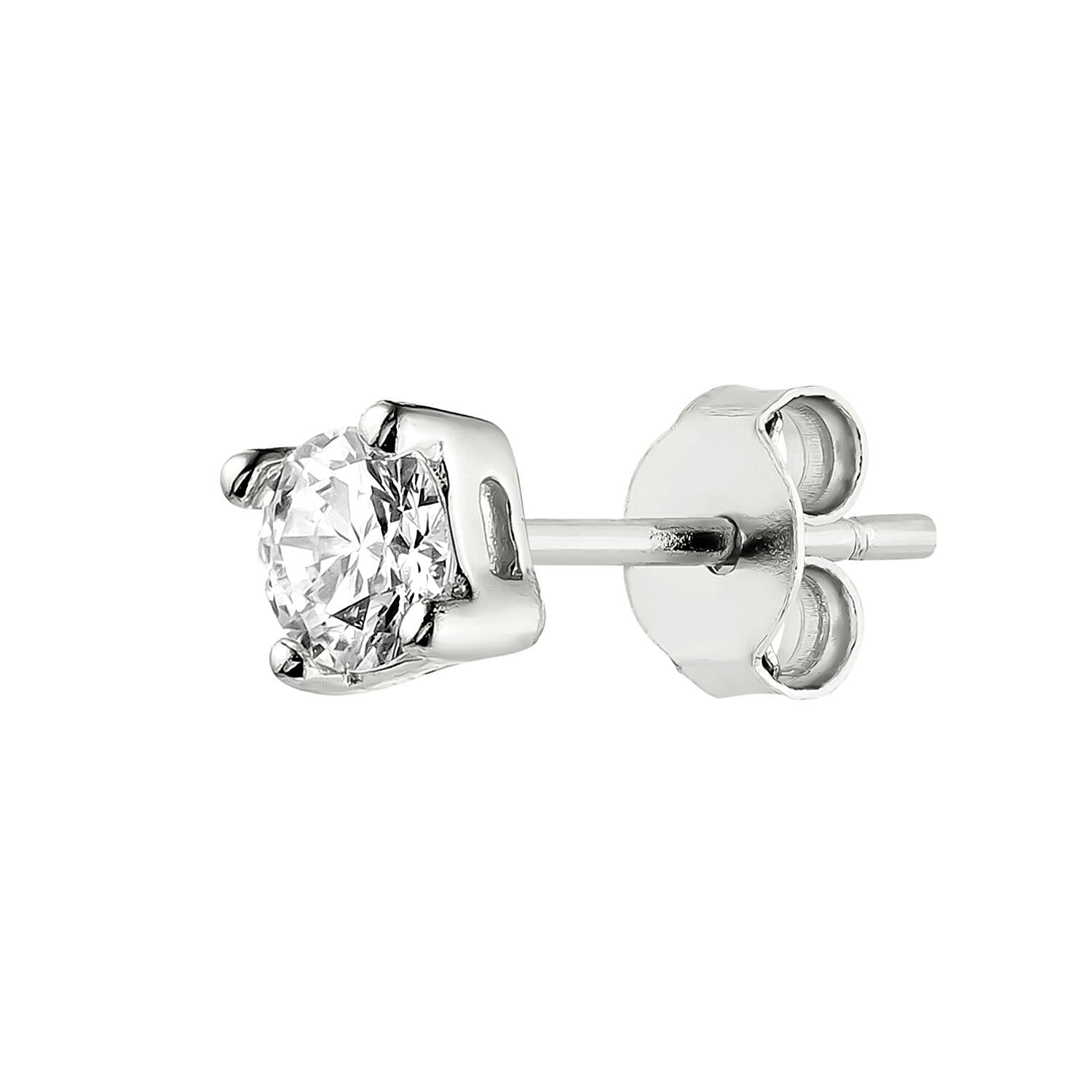 ORECCHINO PIERCING IN ARGENTO CHIARO