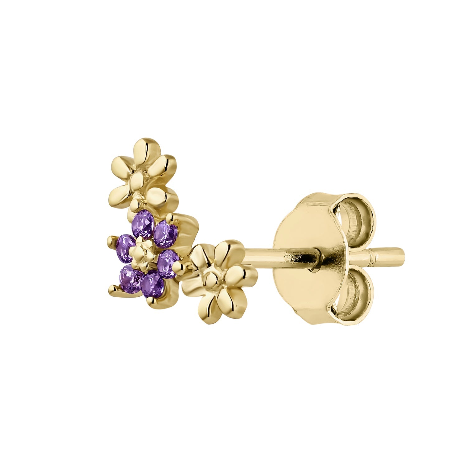 ORECCHINO PIERCING LYRA IN ORO GIALLO