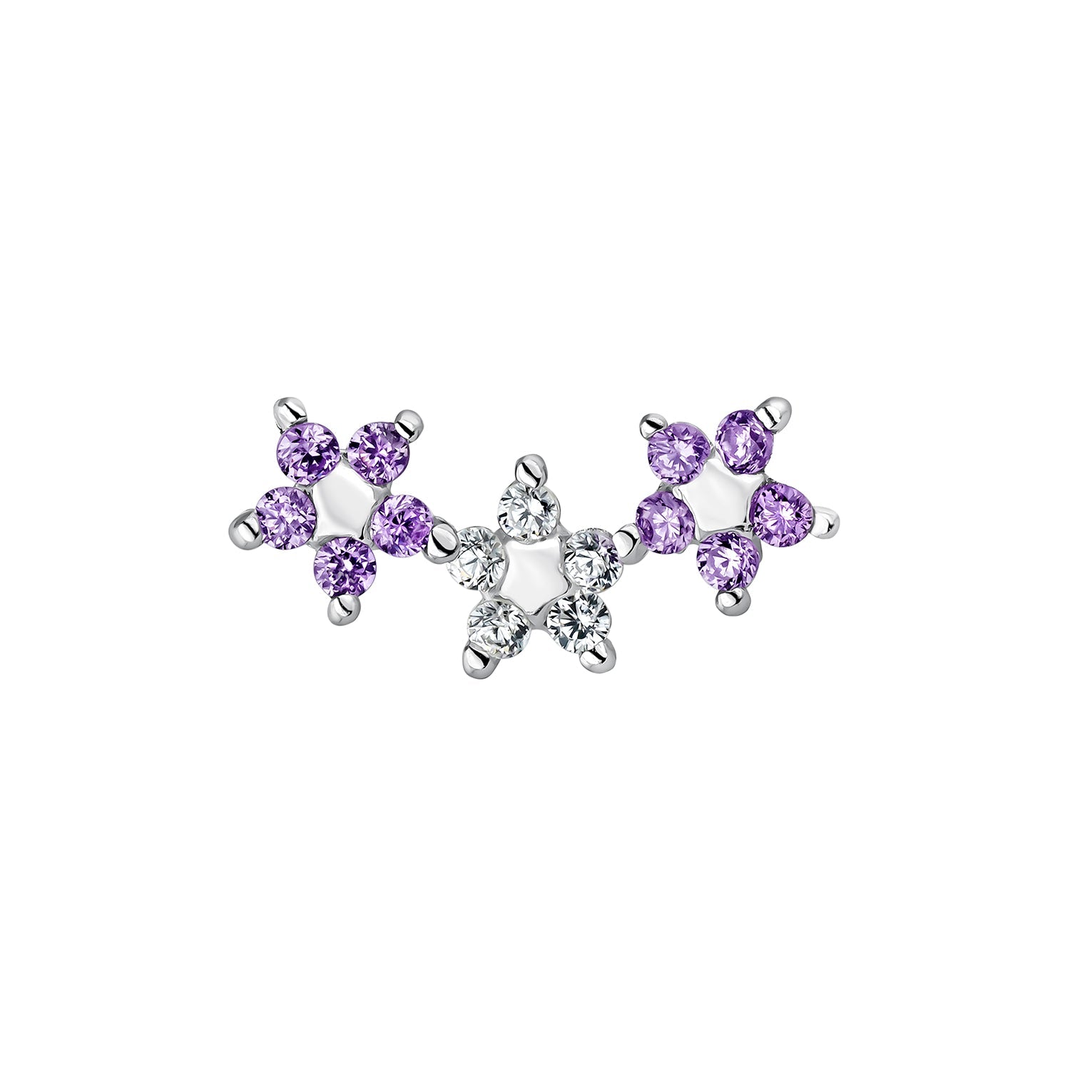 ORECCHINO PIERCING IN ARGENTO STERLING