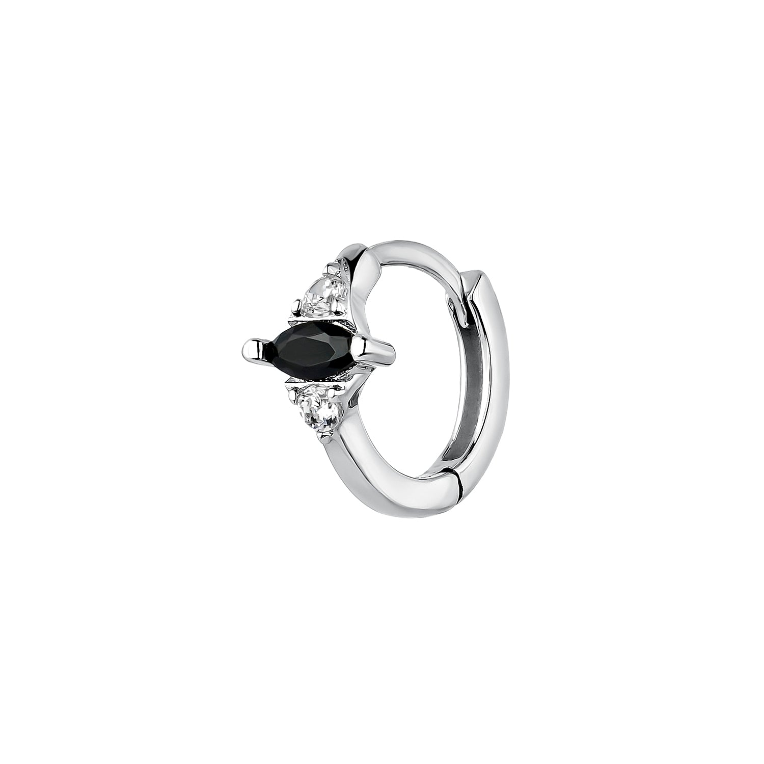 ORECCHINO PIERCING A CERCHIO IN ARGENTO LEENA